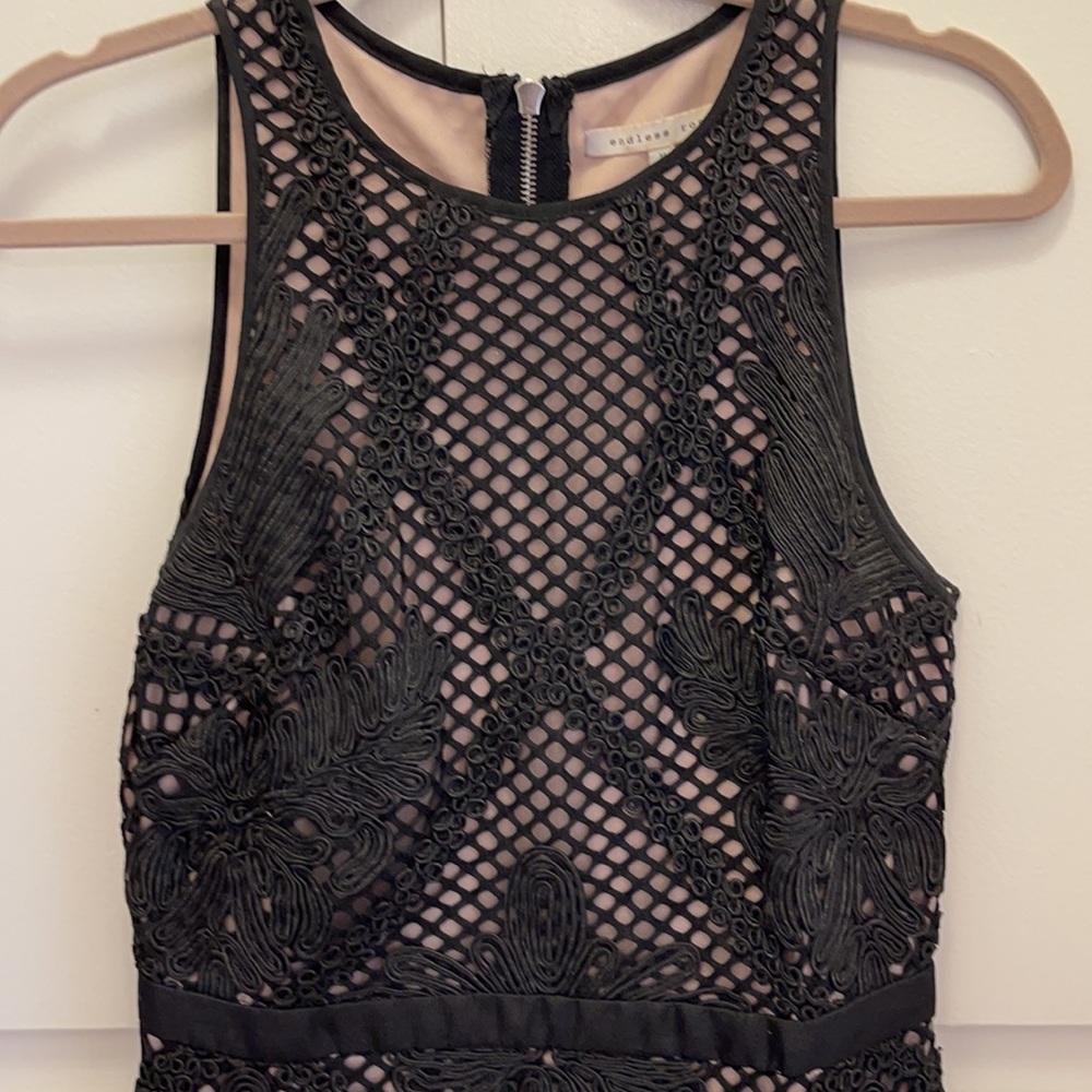 Revolve designer Endless Rose Cocktail Midi Dress